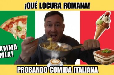 ¡NOS COMIMOS ROMA ENTERA! 🍕🇮🇹 Probando la MEJOR Pasta, Pizza y Postres
