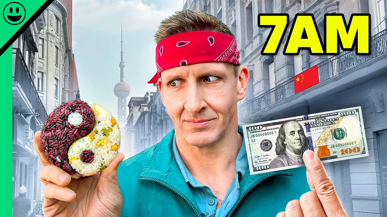 $100 Chinese Street Food Challenge in Shanghai!! $100 Chinese Street Food Challenge in Shanghai!!