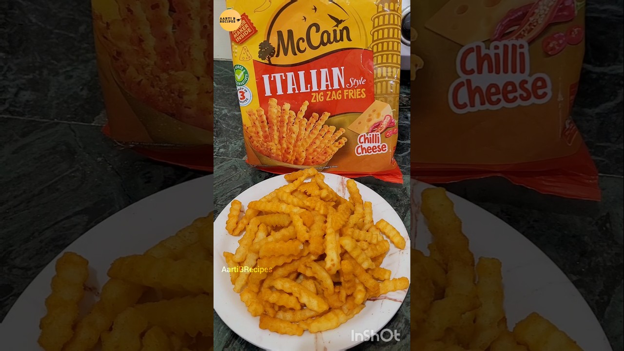 McCain Italian ZigZag Fries🍟 #shorts #viral #trending #viralvideo #shortvideo #snacks #youtubeshorts McCain Italian ZigZag Fries🍟 #shorts #viral #trending #viralvideo #shortvideo #snacks #youtubeshorts