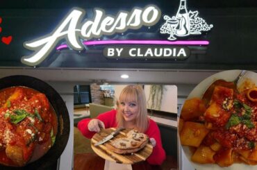 Italian food for Valentine's Day! Adesso by Claudia in Robbinsville, NJ!