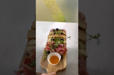 Ultimate Italian Snack Board 🤌🇮🇹 😋 😋#shorts  #asmr #italy