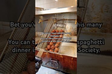 Made so many meatballs we lost count 🤪 #spaghettidinner #sanantonio #italianheritage #italianfood