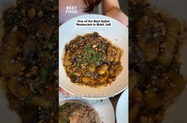 One of the best Italian Restaurant in Bukit Jalil 🤤💖 📍Pentos & Basil, Bukit Jalil