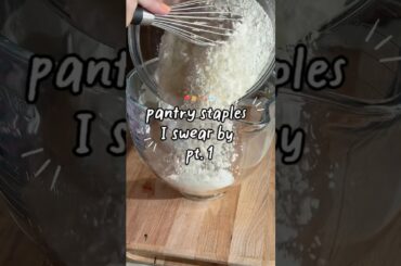 Bri’s Pantry Edit 🧂 #pantrystaples #cooking #shorts