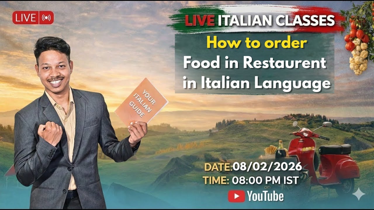 How to Order Food in Italian | Live Italian Class How to Order Food in Italian | Live Italian Class