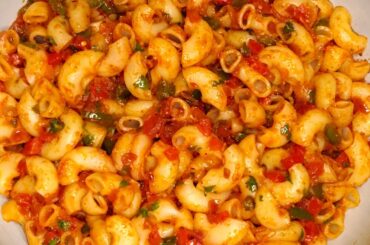 Red Sauce Pasta Recipe | Italian Style Pasta at Home | Easy & Quick