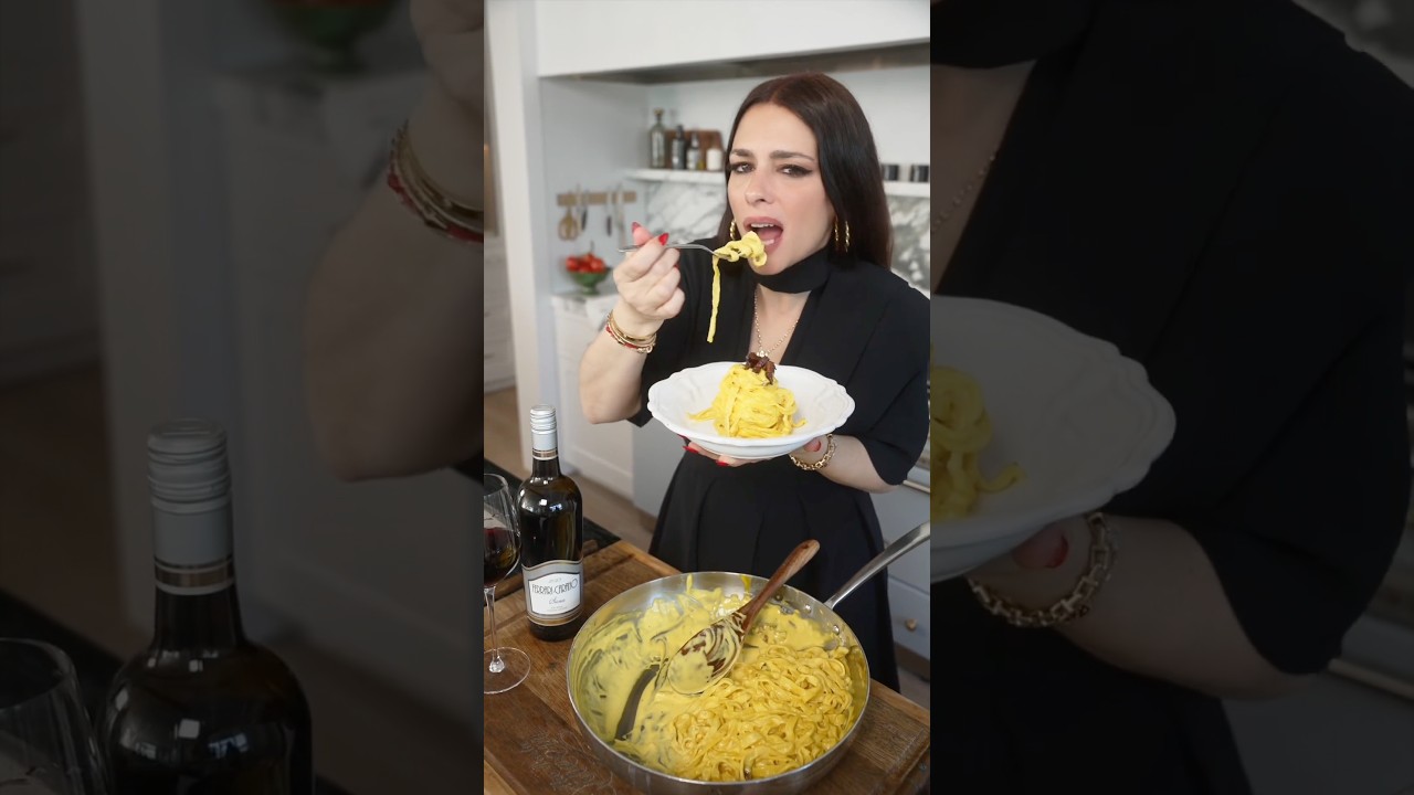 The GOLDEN Saffron Carbonara The GOLDEN Saffron Carbonara