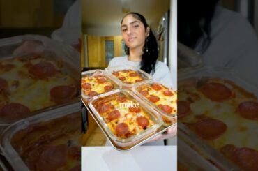 The ULTIMATE High-Protein Pepperoni Pizza Bowl! 🍕🔥 40g Protein | 550 Cals! #shorts