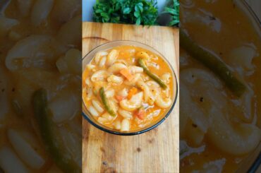 Soupy pasta recipe #chocolate#recipe #food