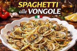 Spaghetti Alle Vongole Recipe | Spaghetti Recipe | Seafood Pasta | Italian Pasta Recipe | Clam Pasta