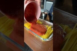 Macarrão sem sujar panelas! #receitas #macarrao #almoço #jantar