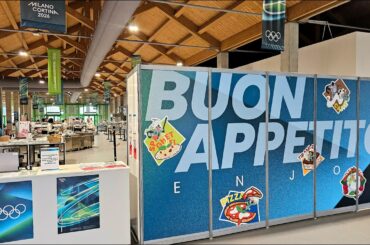MILANO-CORTINA 2026 - Olympic food hall | Time to tell the truth!!