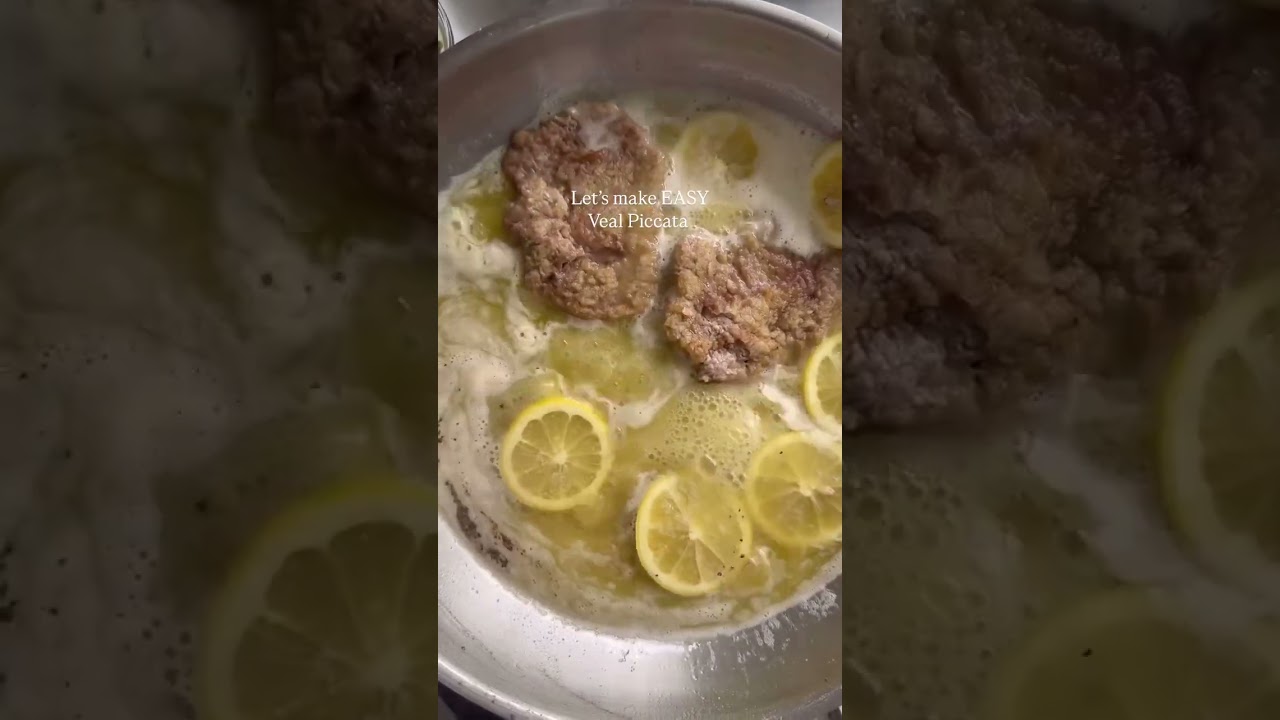 Easy Veal Piccata with Capers and Lemon #veal #italianrecipes #dinnerideas Easy Veal Piccata with Capers and Lemon #veal #italianrecipes #dinnerideas