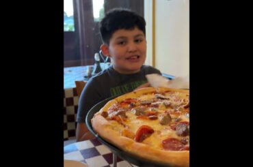 Jonathan joining us for some actual pizza at an Italian restaurant in South Bay.