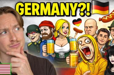 All 16 German States Stereotypes Explained… 😳 (American Reacts)