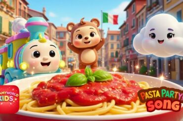 Sunny’s Pasta Party! 🇮🇹🍝 | Fun Italian Cooking Song for Kids | Sunny & Friends 3D Animation