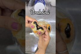 Eggless Bomboloni (Italian-Style Eggless doughnut) ❣️#recipe #cooking #viral #shortsfeed #kokan