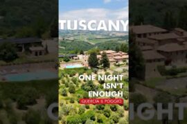 Swimming Pools, Vineyards, and Stone Villages - This Is Peak Italy #travelgoals #italy #tuscany