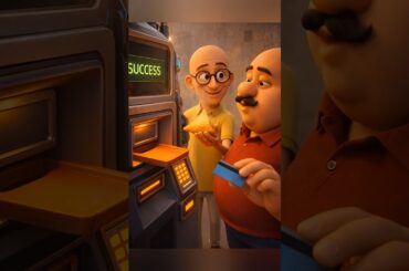 Motu Patlu Samosa ATM 🏧🥟 | Funny Cartoon #shorts | Viral Hindi  #motupatlu #cartoonshorts #funny