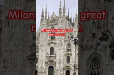 Milan Galleria great restaurant #milangalleria #galleriacaferestaurant #milan #peterenaulttrvlvlog