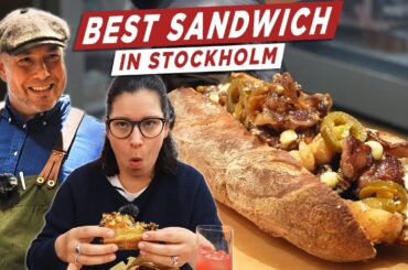 I tried the BEST sandwiches in Stockholm I What’s Good to Eat Ep04