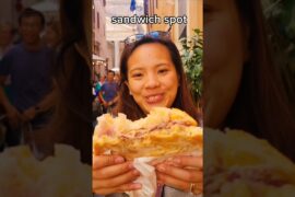 All'Antico Vinaio in Rome #food #bread #sandwich #foodie #foodlover #italy #italianfood