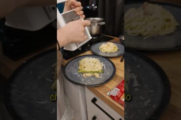 Паста Карбонара в АЛПИТЕ 🏔️🍝 #vanlife #travel #pasta #italy #cooking #кемпер #почивка