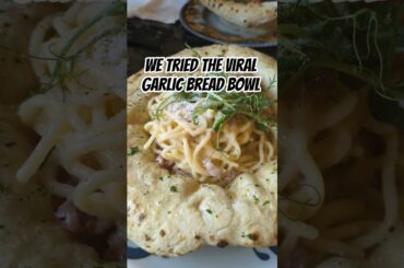 Vino Cicchetti did NOT disappoint 😍🍝#garlicbreadbowl #italianfood #travel