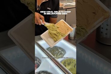 This is the best pistachio gelato I have ever had - not just in Melbourne, worldwide! 🤤 #gelato