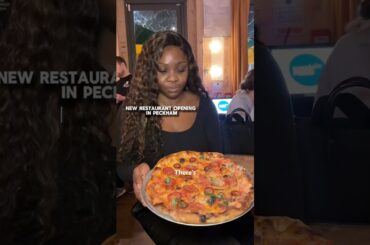 First Look at Peckham’s BEST New Bri- Italian Pizza Restaurant #foodspots