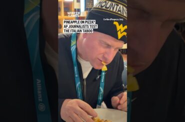 Pineapple on pizza? AP journalists test the Italian taboo