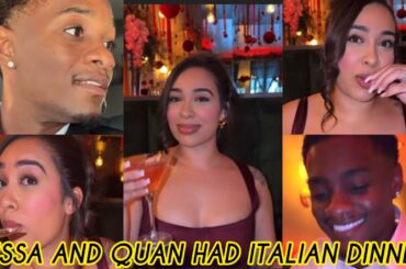 EMBRASSING RISSA ITALIAN 🇮🇹 SIDE #teamrissandquan#rissaandquan