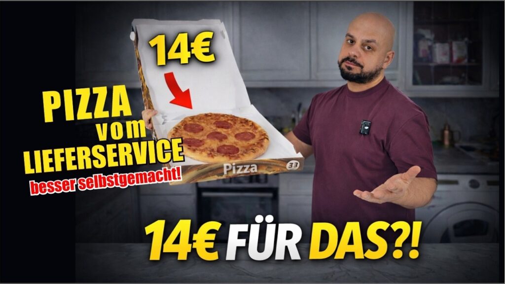 🍕 Pizza Salami vom Lieferservice – teuer, langsam & enttäuschend?