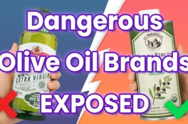 10 DEADLY Olive Oil Brands AMERICANS Should NEVER Buy!! (And 4 Safe Alternatives)