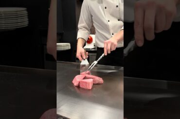 Wagyu Teppanyaki Lunch 🥩 A5 Chateaubriand On The Griddle