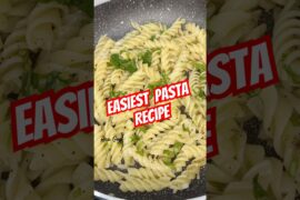 Easiest Pasta Recipe | No Sauce Pasta | 5 minutes Pasta Recipe #trending #shortsfeed #viral #recipe