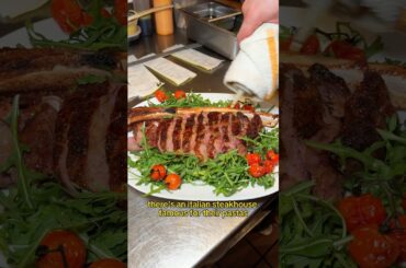 Charming Italian steakhouse with freshly made pastas #shorts