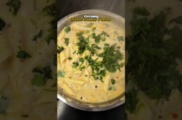 Delicious Creamy White Sauce Pasta Recipe 😋 #pastalover #cooking #quickrecipe