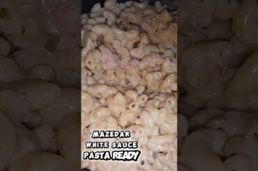 Quick white sauce Pasta #whitesauce #pasta #italian #food #pindiway