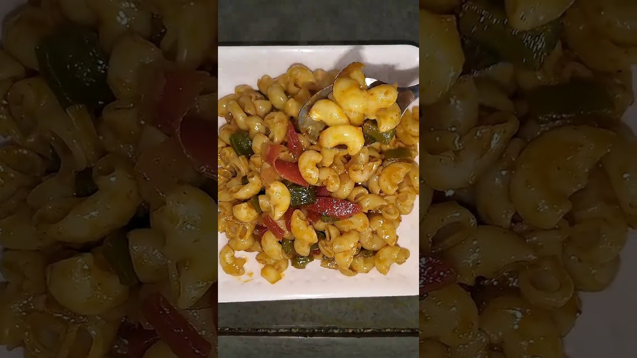π₯ This Veg Macaroni Is Better Than Street Food! #recipe π₯ This Veg Macaroni Is Better Than Street Food! #recipe