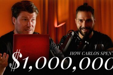 We spent over $1,000,000 on wine!