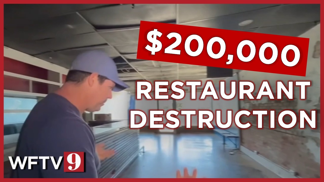 Poop-laden vandal causes massive damage to Florida restaurant Poop-laden vandal causes massive damage to Florida restaurant