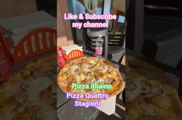 Italian pizza is the original, authentic style #food #deliciouspizzaAuthenticTaste #ClassicFlavor