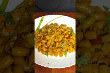 Desi Style Masala Pasta | #asmr #shortsfeed #cooking #pasta #recipe