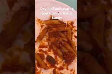 Day 4 of only Eating food from an italian Family 🇮🇹🍽️ | Real Italian Life cotoletta