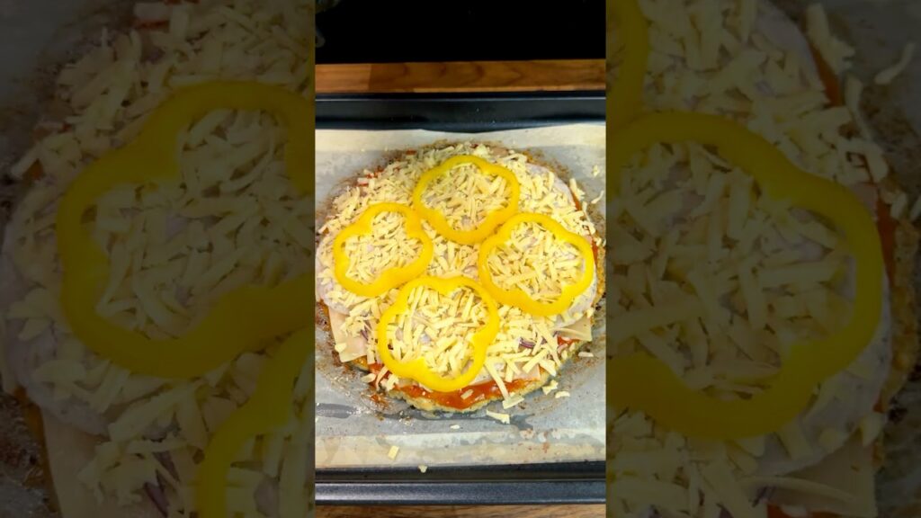 Easy Chicken Pizza! Easy Recipe #shorts