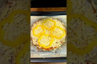Easy Chicken Pizza! Easy Recipe #shorts