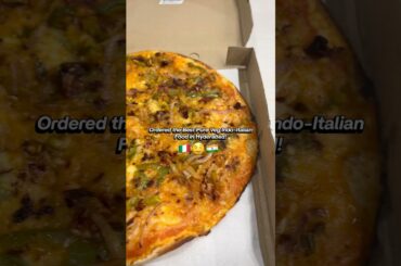 Little Italy Review | Pure Veg Italian Restaurant #hyderabadfoodies #foodindia #explore #foodie