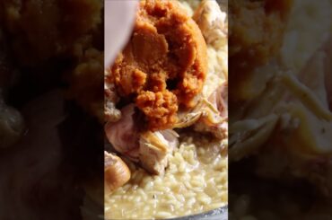 Stop Stirring! Easy Chicken Pumpkin Risotto 🥘 #italianfood #mustwatch