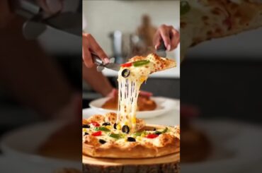 Homemade Pizza Recipe | Perfect Cheese Burst Pizza#ytshorts #shorts